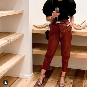 Who What Wear Faux Leather Pants